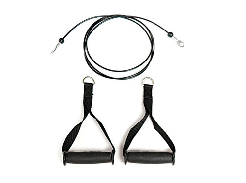 Total Gym Molded Handles and Cable