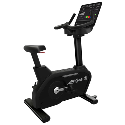Life Fitness Club Series + Plus Upright Lifecycle Bike with SL Console