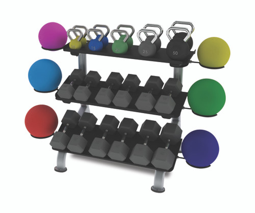 Weights, Balls and Rings Attachment  NOT INCLUDED.