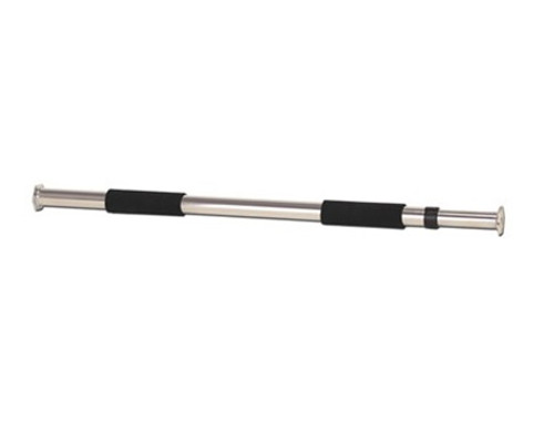 GoFit Chin Up Bar - Chrome Plated with Comfort Grips & Mounting Hardware