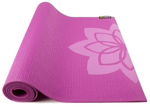 GoFit Designer Pattern Yoga Mat - Lotus Flower