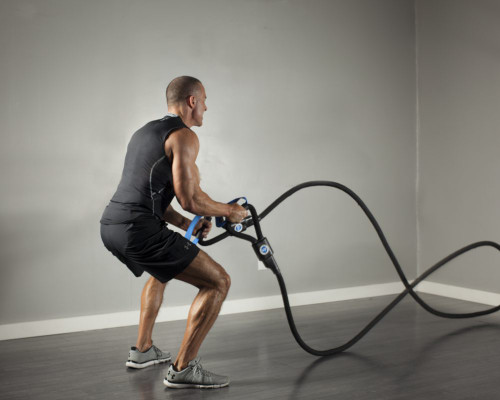 The Abs Company Battle Rope ST System
