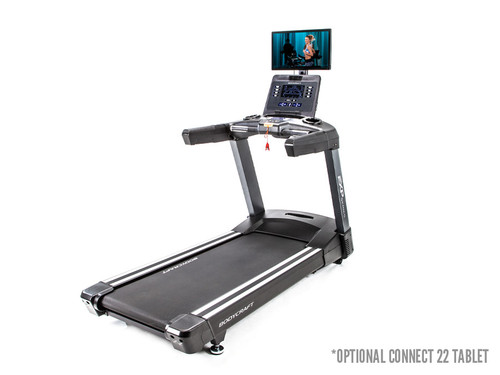 BodyCraft T1000 9" LCD Treadmill with Connect-22 Touchscreen