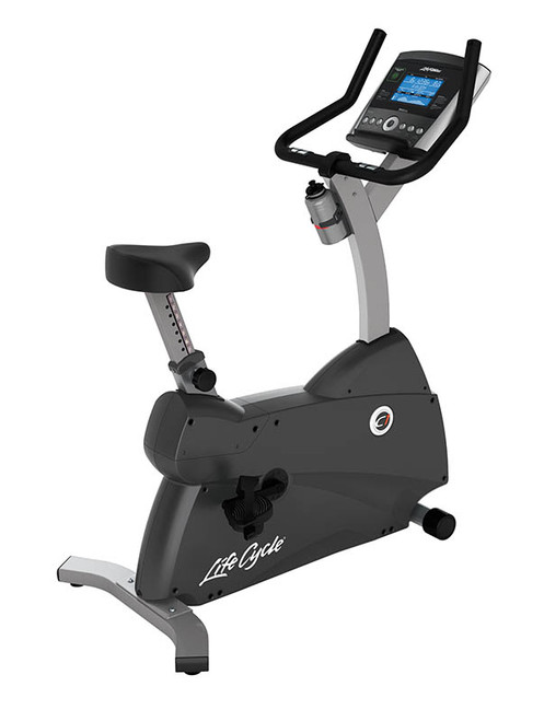 Life Fitness C1 Upright Bike with Go Console 