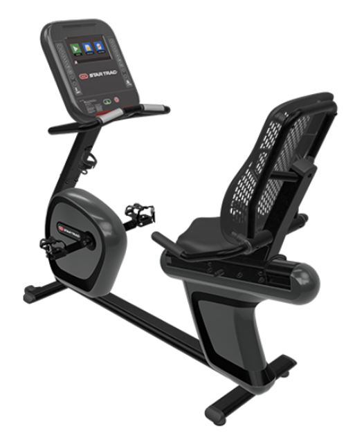 Star Trac 4 Series Recumbent Bike with 10" Touch Display Cardio Console