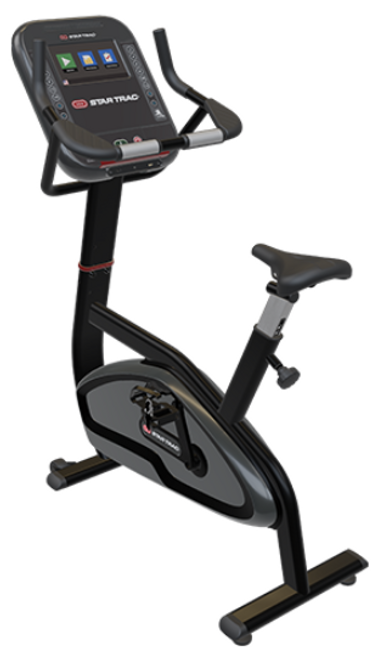 Star Trac 4 Series Upright Bike with 10" Touch Display Cardio Console