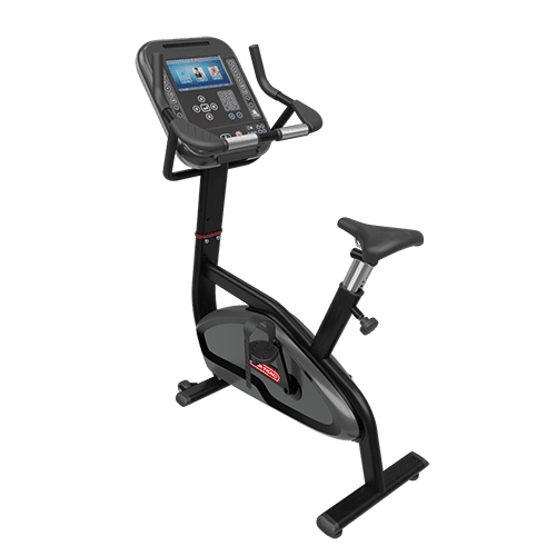 Star Trac 4 Series Upright Bike with 10" Touch Display Cardio Console