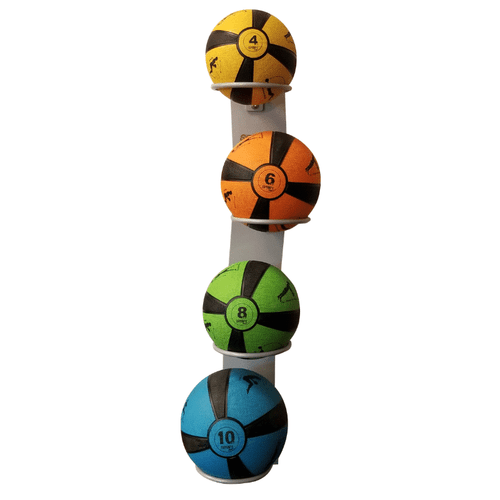 Prism Fitness Smart Wall Mounted Medicine Ball Rack